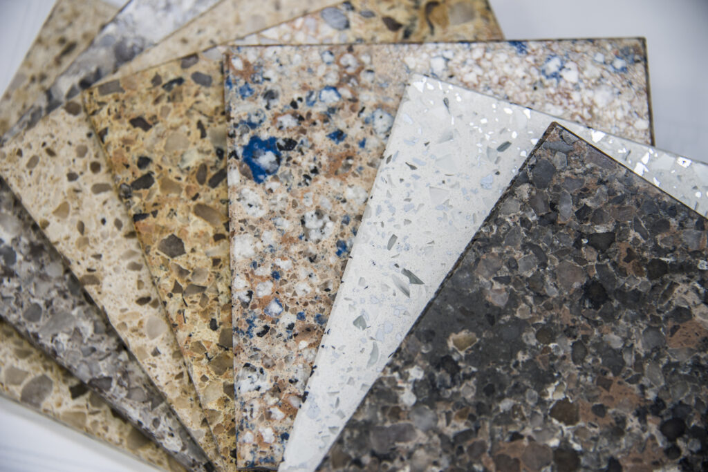 granite counter material examples