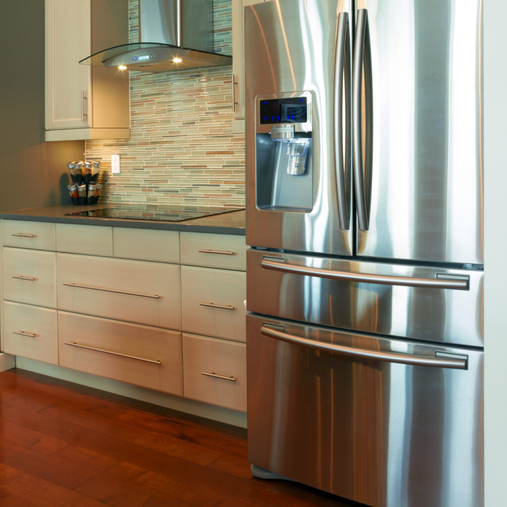 stainless steel refrigerator