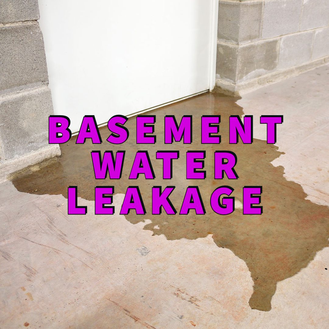 basement water leakage